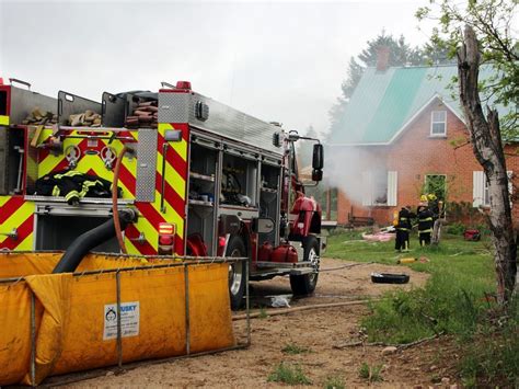 Laurentian Valley Fire Department respond for a transport vehicle 